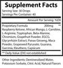 Supplement Facts